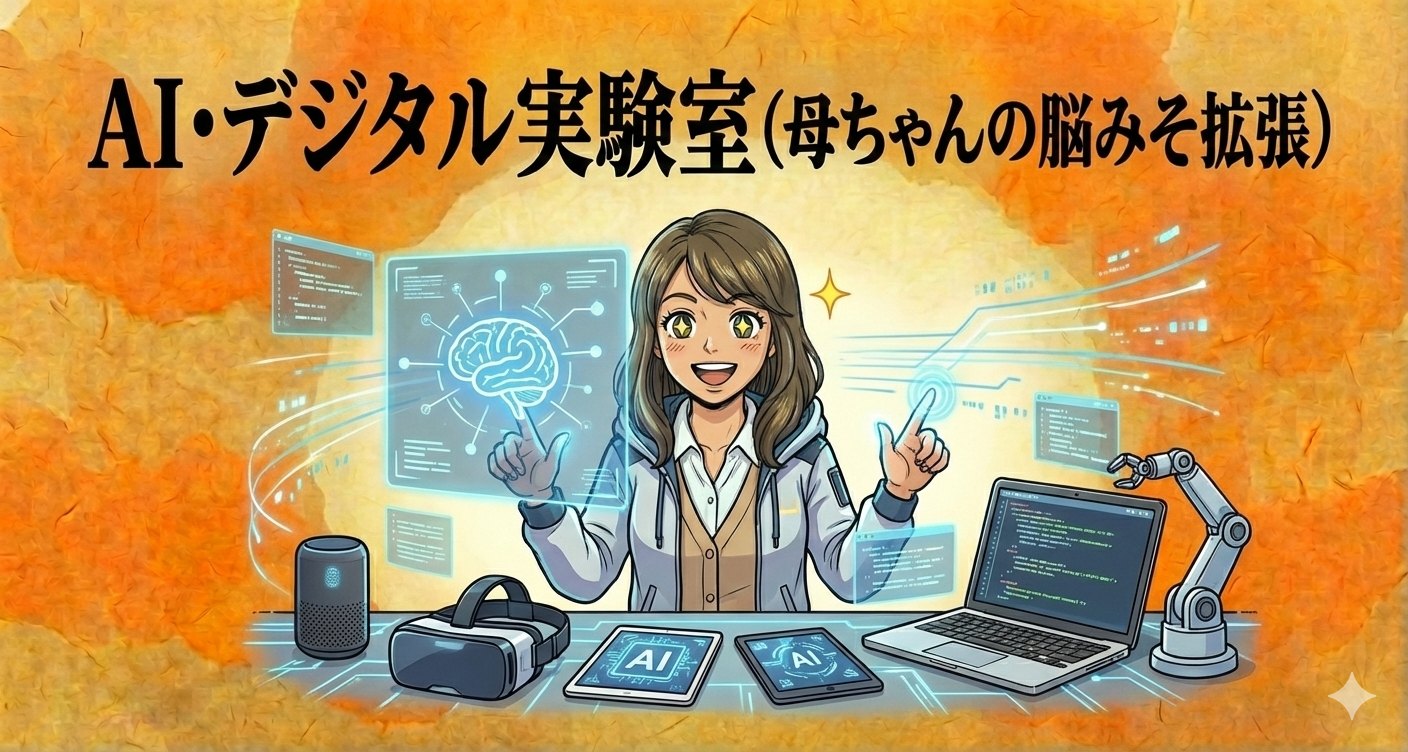 40代から遊ぶAI活用術！Gemini・ChatGPTとアプリ開発実験室