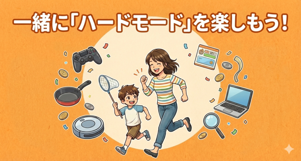 一緒に「ハードモード」を楽しもう！